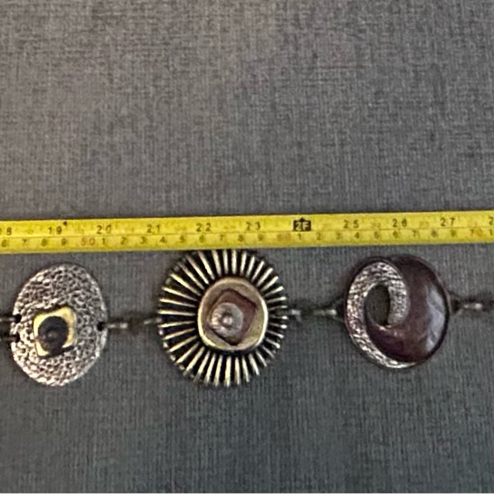 Chico's Gold and Silver Statement belt - Picture 3 of 5